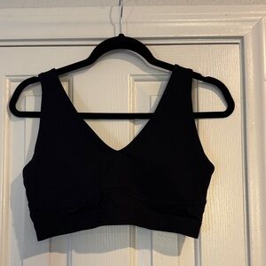 Black Fabletics Sports Bra